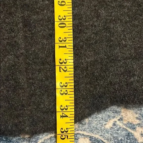 Anthropologie Moth Morris Gray Pockets Open Style Duster Vest Minimalist Boho - Picture 15 of 15